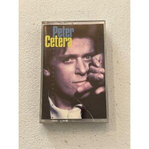 Peter Cetera Solitude Solitaire Audio Cassette 1986 Pop Warner Bros Pre-Owned